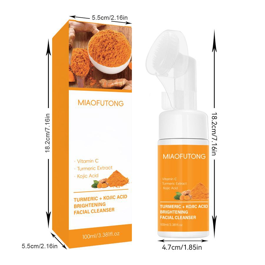 AuraSkin Turmeric Soap Skincare Set Brightening & Nourishing Care