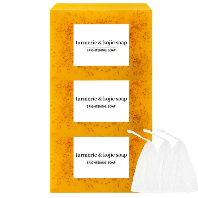 AuraSkin Turmeric Soap Skincare Set Brightening & Nourishing Care