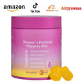 AuraSkin Women’s Probiotic Pineapple Gummies Digestive & Wellness Support